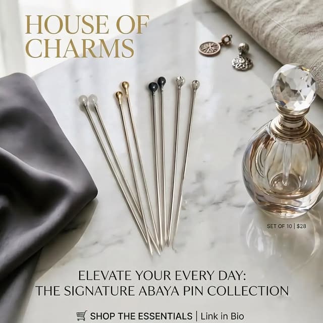 Mini Abaya Pin