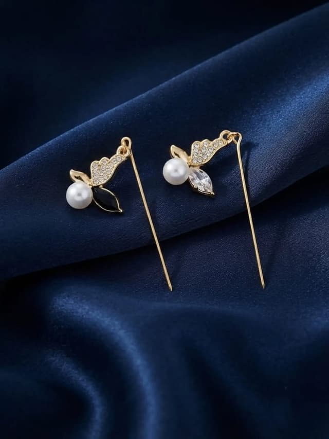 Pearl Charm Rida & Hijab Pin